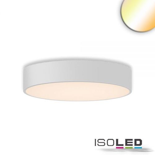 Isoled LED Deckenleuchte, DM 60cm, weiß, 42W, ColorSwitch 3000|3500|4000K, dimmbar