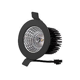 Interlight LED Downlight 21W 60° schwarz Camita 3000K IP20 2190Lumen UGR<19